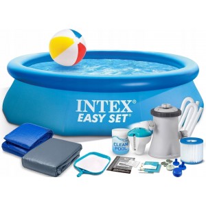 INTEX EASY SET. Обзор недорогих и простых в установке надувных бассейнов для взрослых и детей