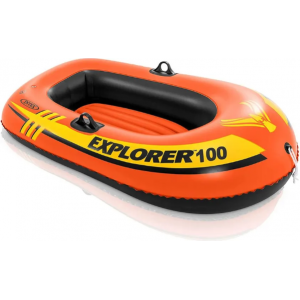 INTEX EXPLORER 100. Обзор одноместной надувной лодки для детей от 6 лет и подростков