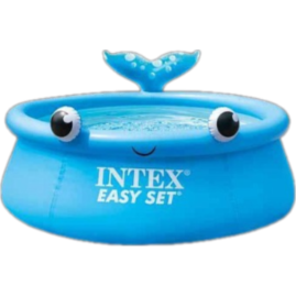 Бассейн INTEX EASY SET "ВЕСЕЛЫЙ КИТ" 183х51см 880л