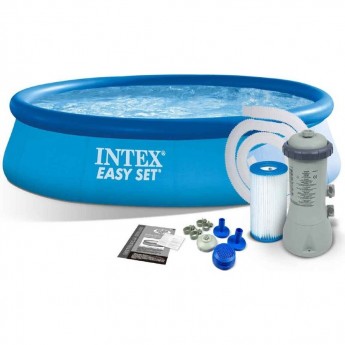 Бассейн надувной INTEX EASY SET 26168 457*122см