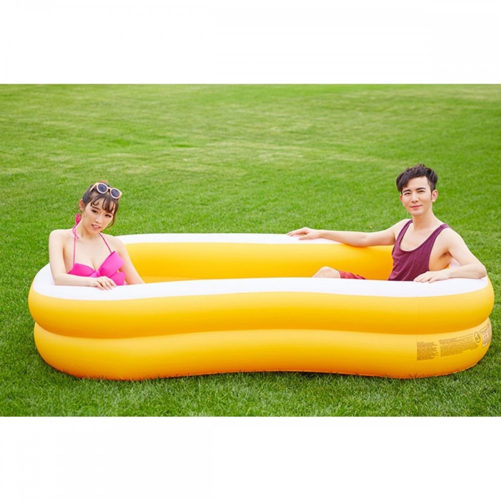 Бассейн надувной INTEX «МАНДАРИН» 229 х 147 х 46 см от лет