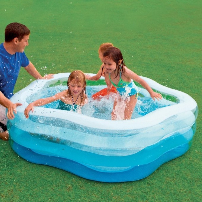 Intex Inflatable Marina Breeze Island Raft