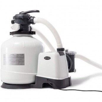 Хлоргенератор (система морской воды) INTEX 26676 с песочным фильтр-насосом 7900 л/ч