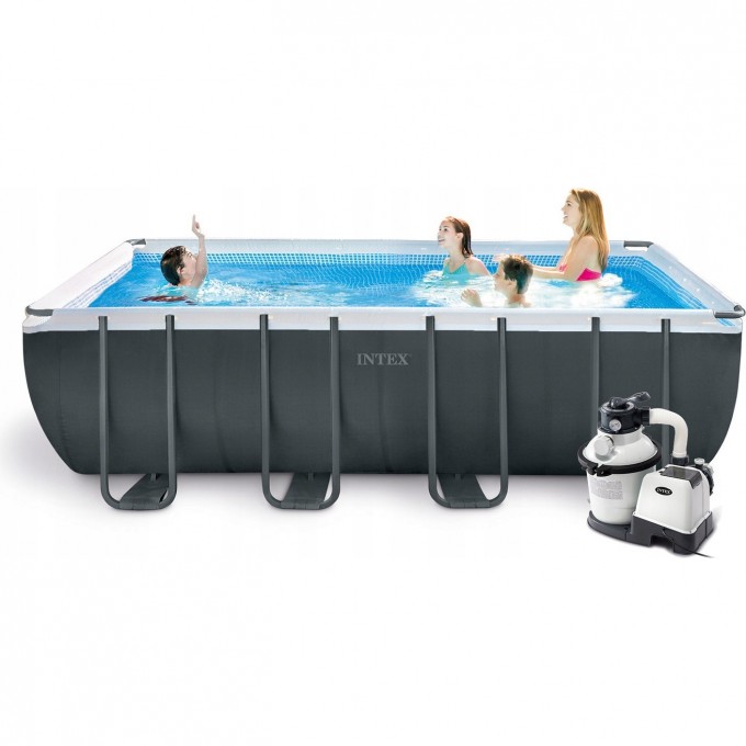 Каркасный бассейн INTEX ULTRA FRAME 549х274х132см, фильтр-насос ...