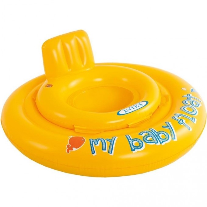 Круг для плавания с сиденьем INTEX MY BABY FLOAT , 70 см, от 6-12 месяцев 56585