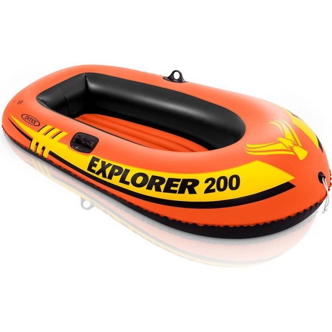 Лодка INTEX EXPLORER 200 двухместная, 185х94х41 см, от 6 лет, до 95 кг 58330