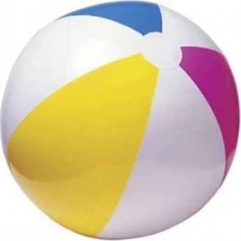 Мяч пляжный INTEX 59030 «Цветной», d=61 см, от 3 лет