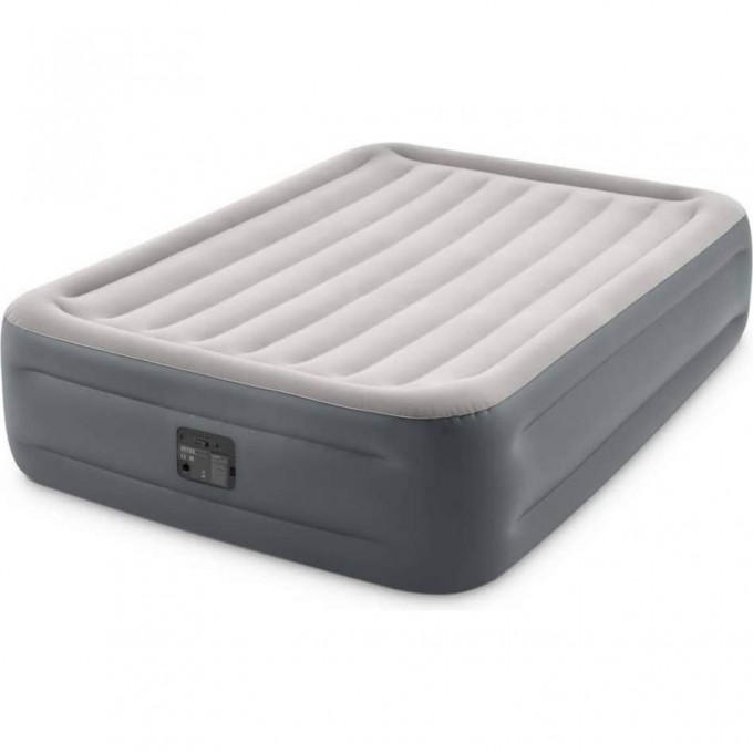 Надувная кровать INTEX ESSENTIAL REST AIRBED 152х203х46см, встроенный насос 220V 64126