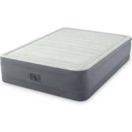 Надувная кровать INTEX PREMAIRE ELEVATED AIRBED 64904 137х191х46см, встроенный насос 220V