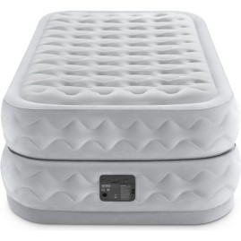 Надувная кровать INTEX SUPREME AIR-FLOW BED 64488 99х191х51см, встроенный насос 220V