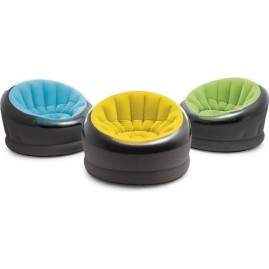 Надувное кресло INTEX EMPIRE 66582 112х109х69см, цвет желтый Надувное кресло INTEX EMPIRE 66582 112х109х69см, цвет желтый