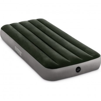 Надувной матрас INTEX DOWNY AIRBED 64760, 76х191х25см, со встроенным ножным насосом