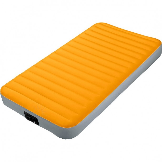 Надувной матрас INTEX Super-Tough Airbed, 99х191х20см, встроенный насос на батарейках 64791