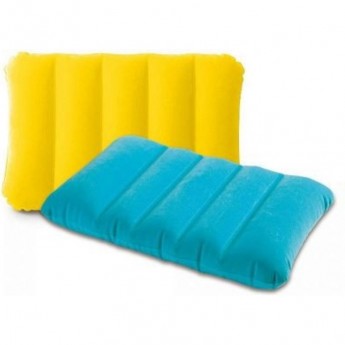 Универсальная цветная подушка INTEX 68676, 43 х 28 х 9 см микс