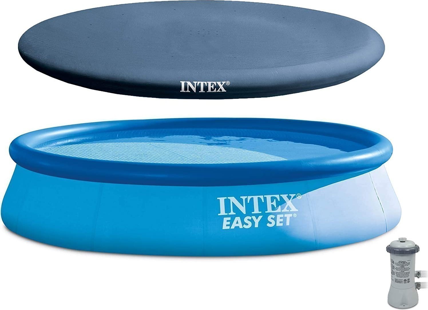 Бассейн intex easy set 28110. 1. Бассейн надувной intex 305x61. Надувной бассейн интекс 305 на 76. 305x76 intex naduvnoyбассейн.