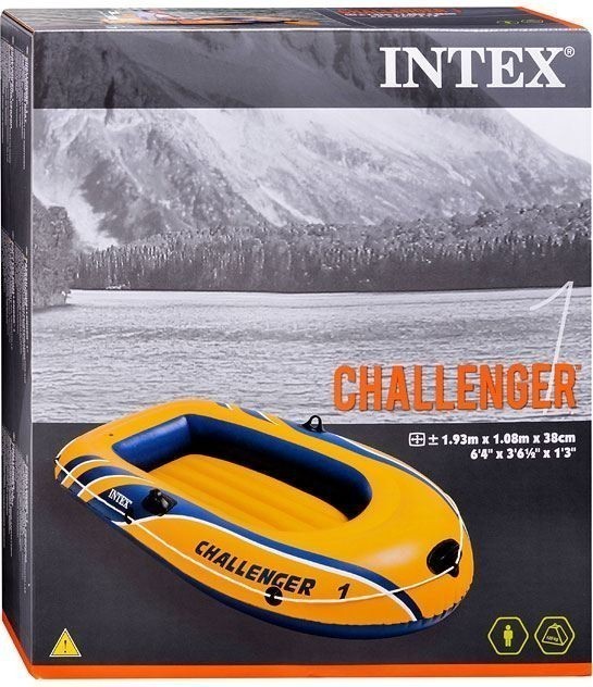 Обзор INTEX CHALLENGER. Надувные лодки и байдарки с высокой прочностью ...