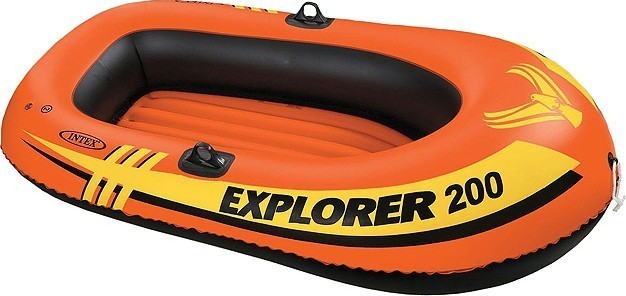 Обзор INTEX EXPLORER 200. Двухместная надувная лодка для детей и подростков