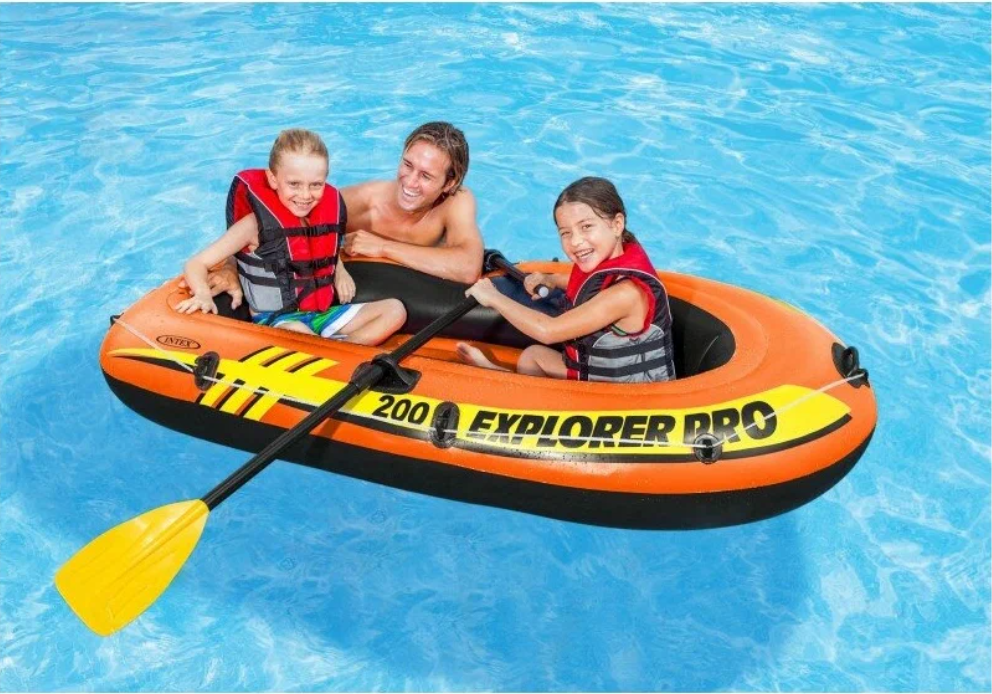 Обзор INTEX EXPLORER PRO. Надувные лодки для детей и взрослых