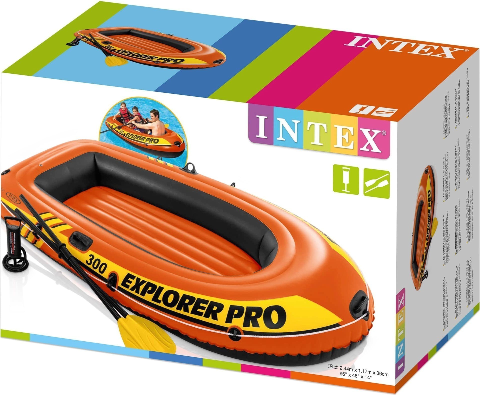 Обзор INTEX EXPLORER PRO. Надувные лодки для детей и взрослых