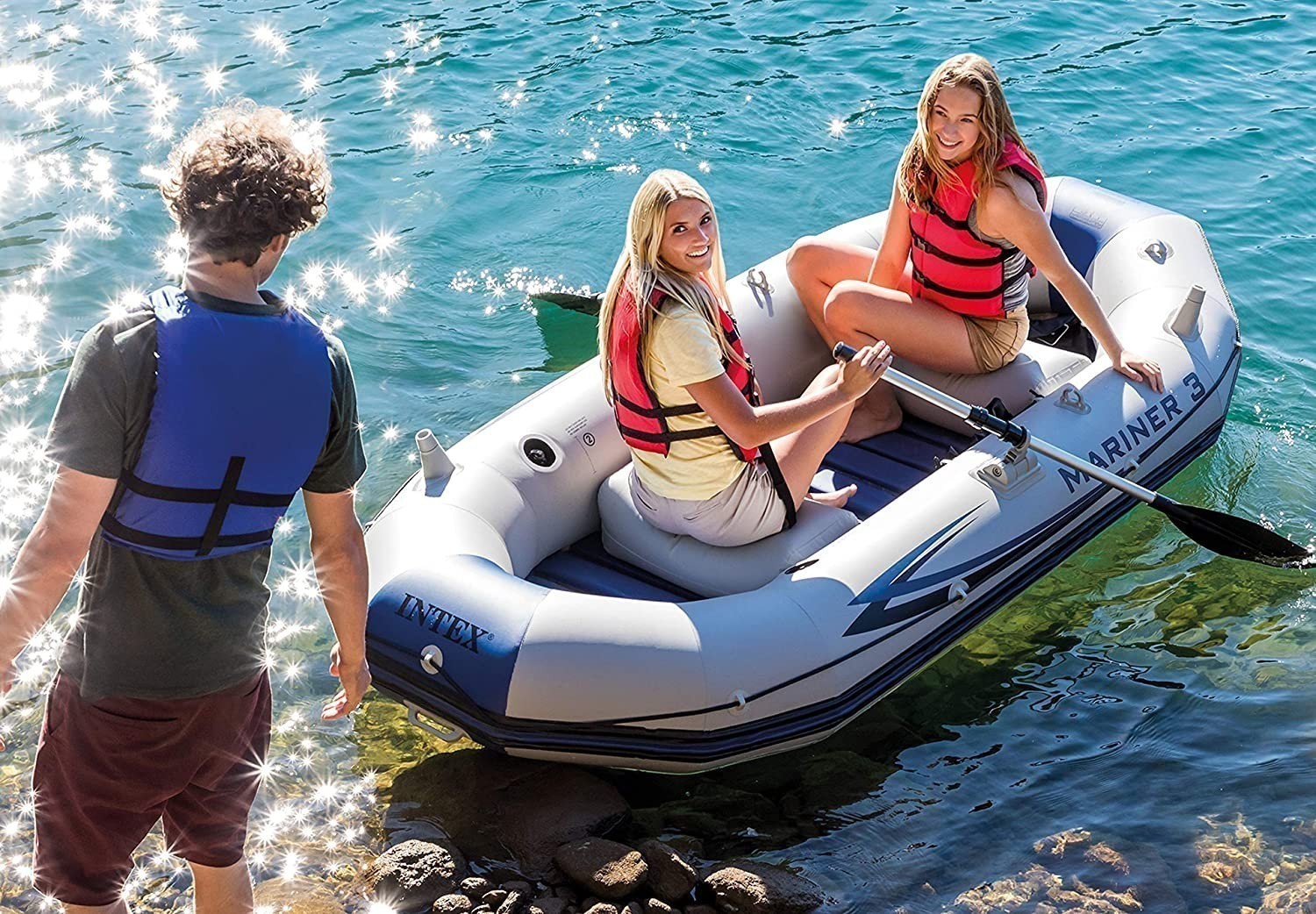 Лодка надувная intex 3. Лодка Маринер 3. Интекс Маринер 3. Лодка надувная Intex Excursion. Intex Mariner 3 с мотором.