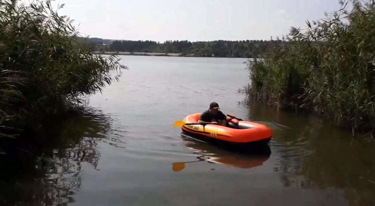 Обзор INTEX EXPLORER 300. Недорогая надувная лодка для отдыха на воде и ...