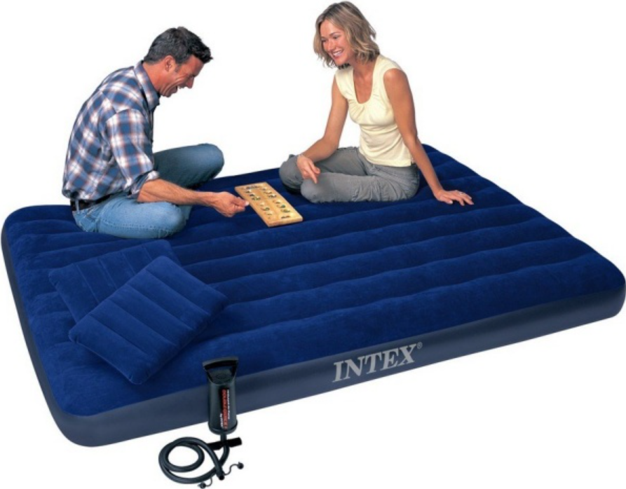 Обзор INTEX CLASSIC. Надувные матрасы для дома, дачи, отдыха на природе